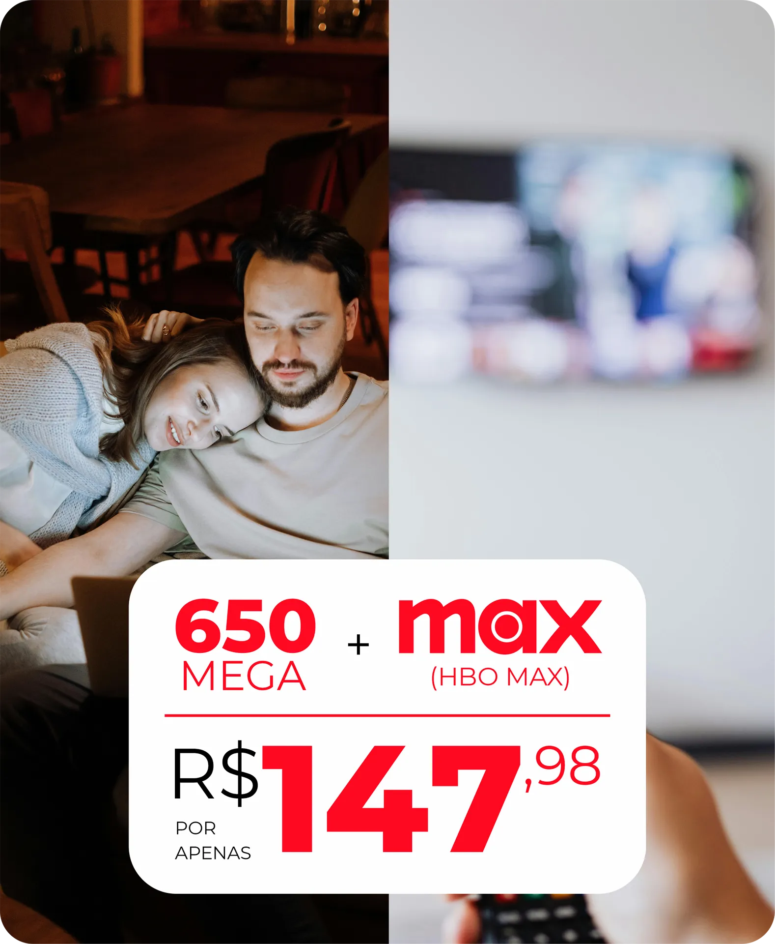 650 mega com HBO Max