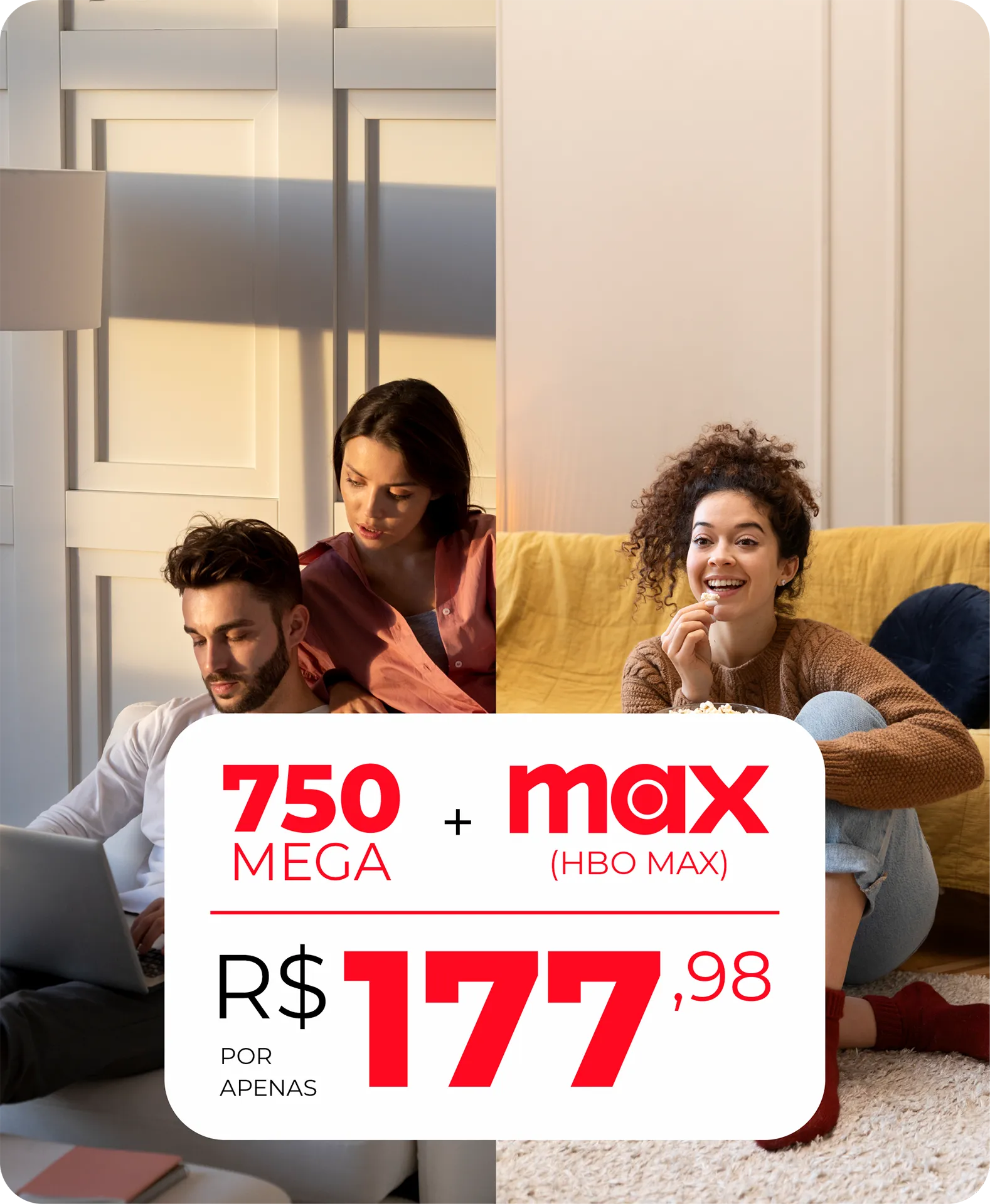 750 mega com HBO Max