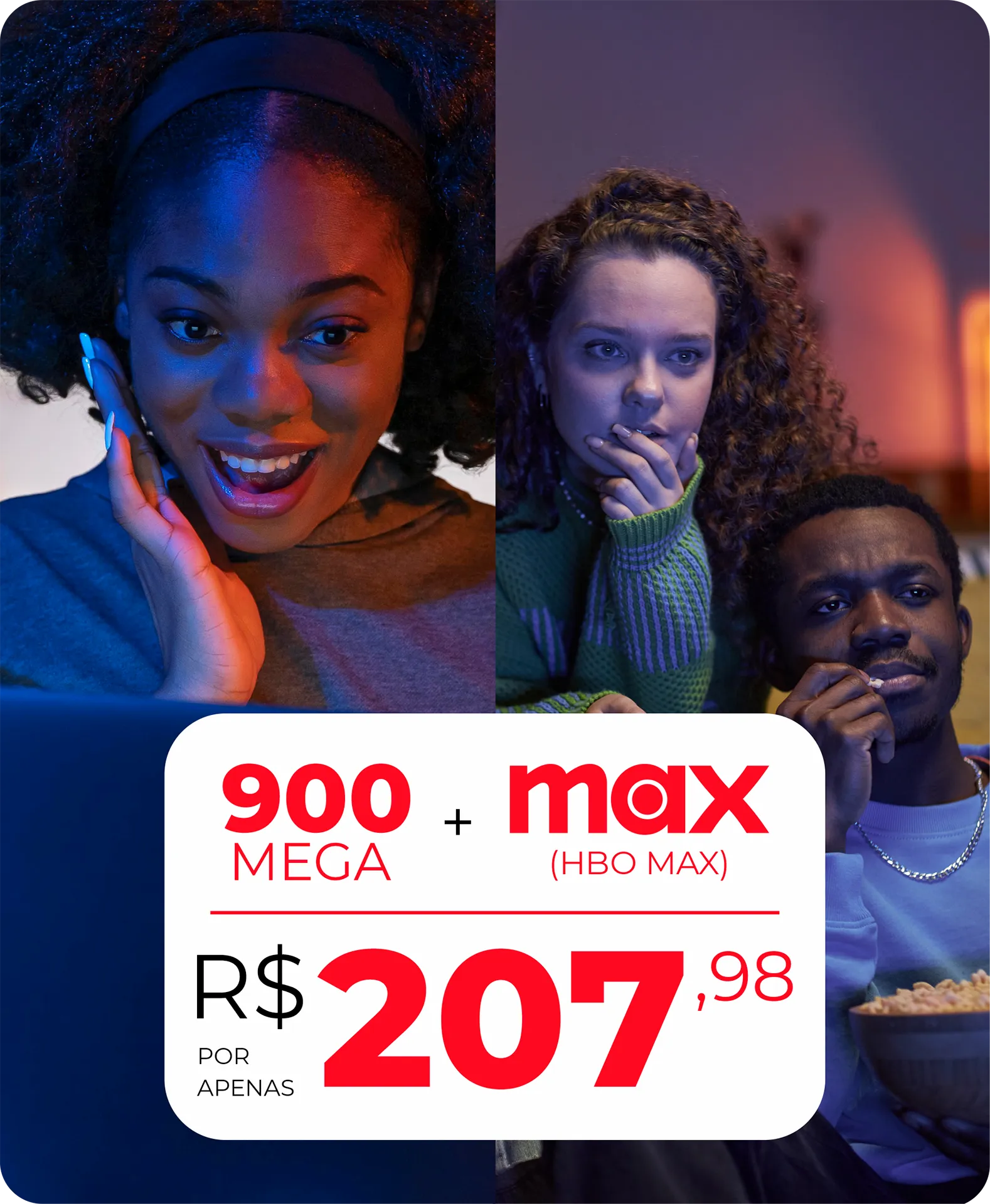 900 mega com HBO Max